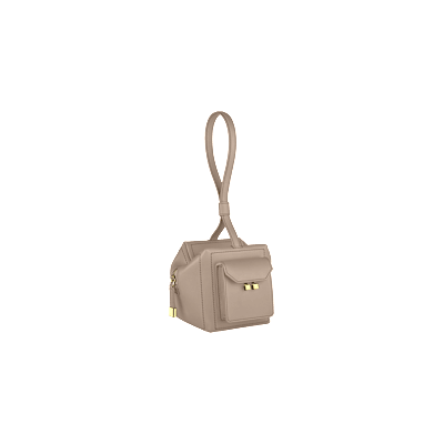 BORSA CON MANICO ICE CUBE MINI - Accessori di lusso Chopard 95000-1451 vista laterale