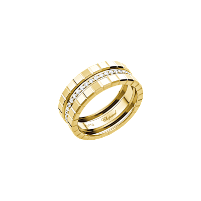 Chopard diamond Ring Ice Cube @827005-0040 3/4 view