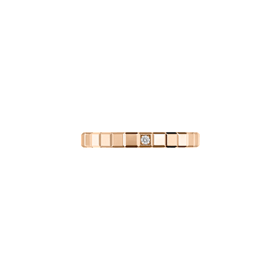 Chopard Diamond Ring Ice Cube @827702-5229 front view