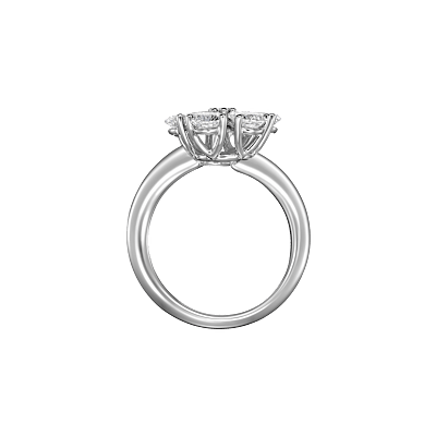 Chopard - ダイヤモンド リング ルール・ドゥ・ディアマン @82A065-1000   側面図