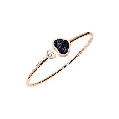 Chopard - Diamond Bracelet Happy Hearts @857482-5510    3/4 view