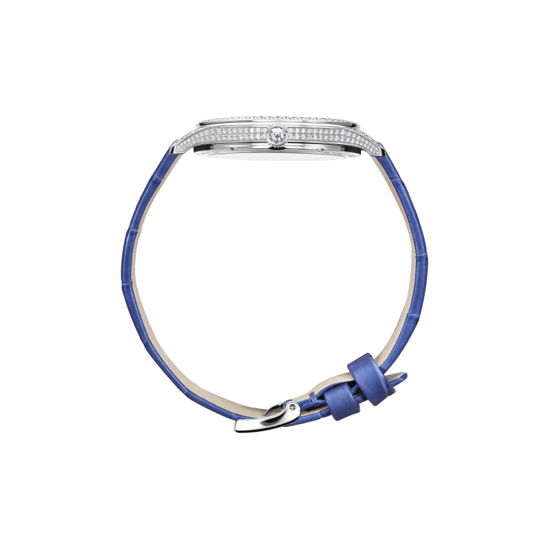 Chopard L.U.C Women diamond watch SIDE