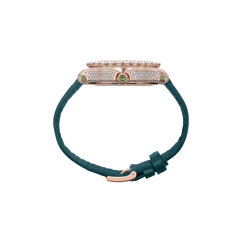 Chopard Happy Sport Women diamond watch SIDE