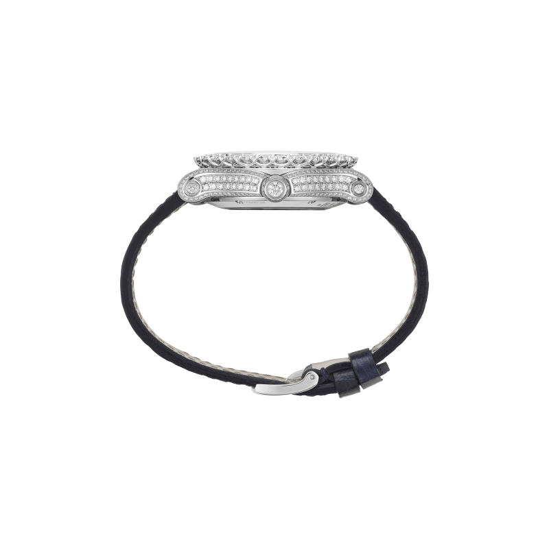 Chopard Happy Sport Women diamond watch SIDE