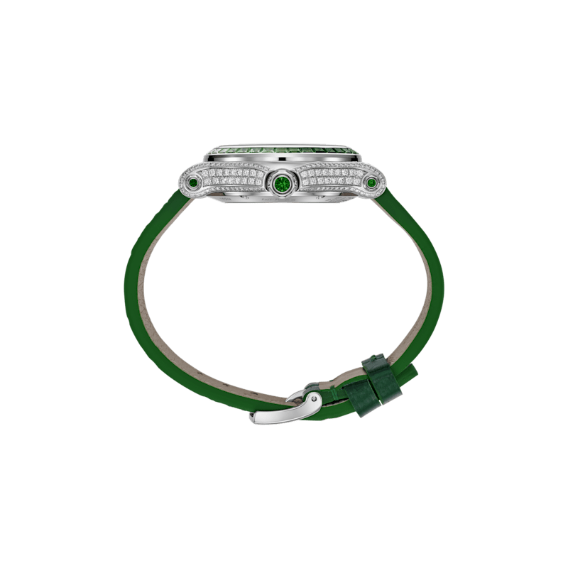 Chopard Happy Sport Women diamond watch SIDE