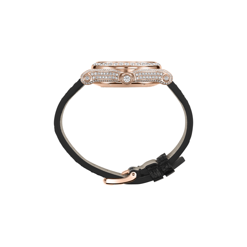 Chopard Happy Sport Women diamond watch SIDE