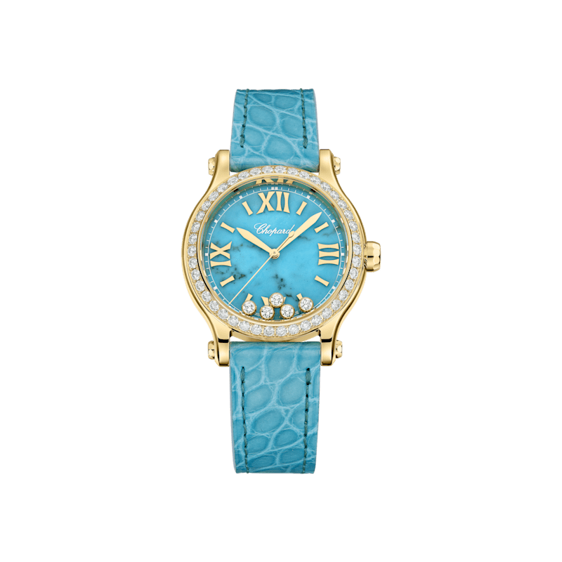Chopard Happy Sport Women Diamond Watch Front view