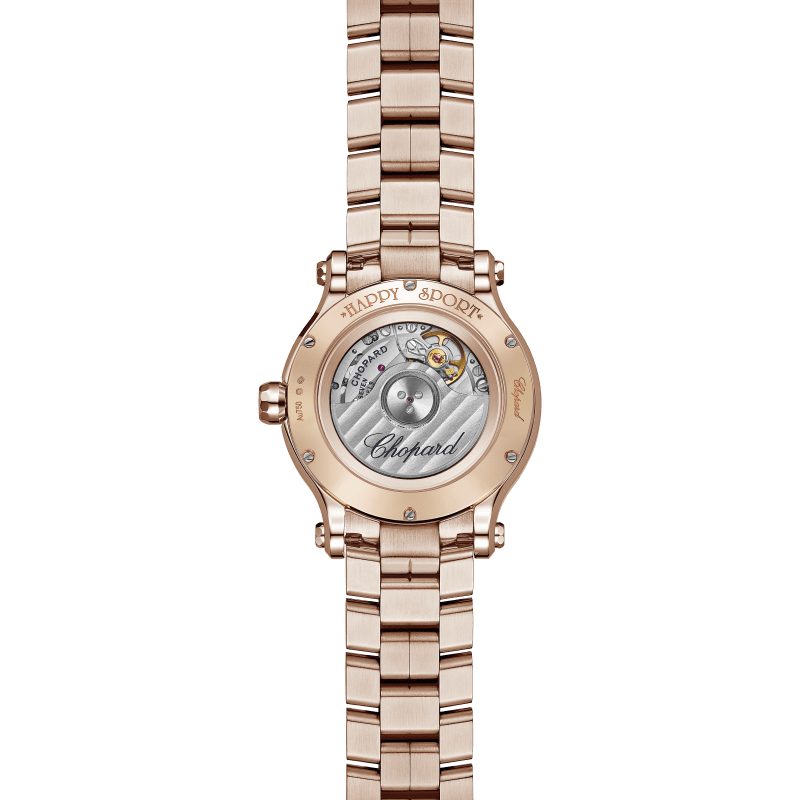 Chopard Happy Sport Women diamond watch BACK