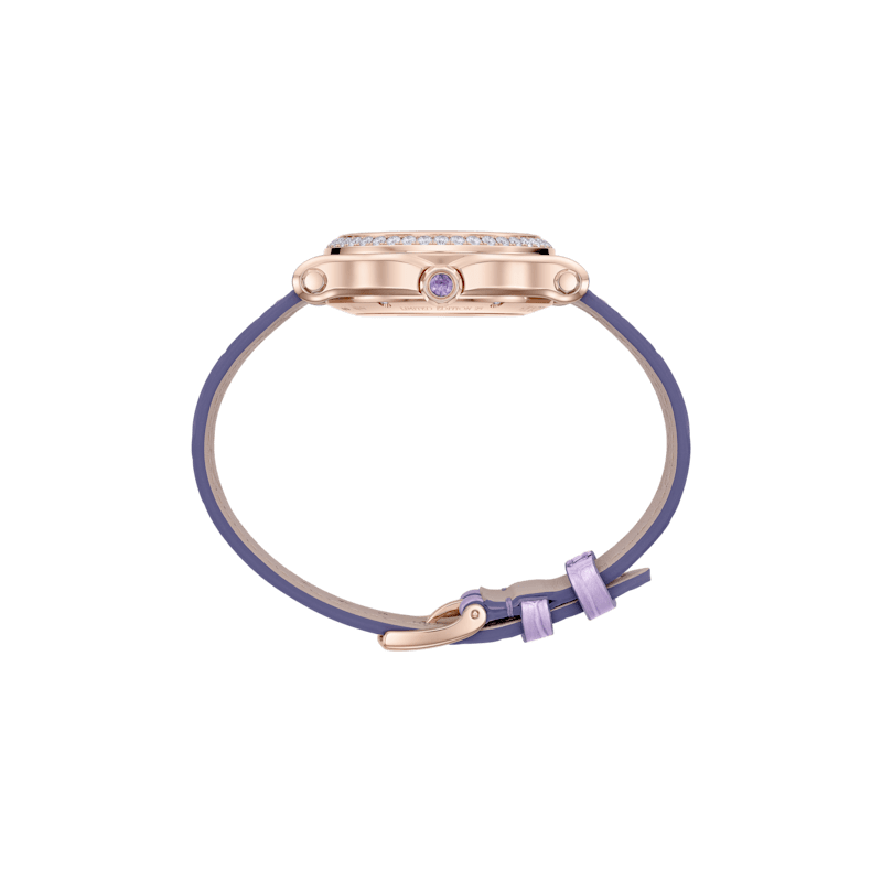 Chopard Happy Sport Women diamond watch SIDE
