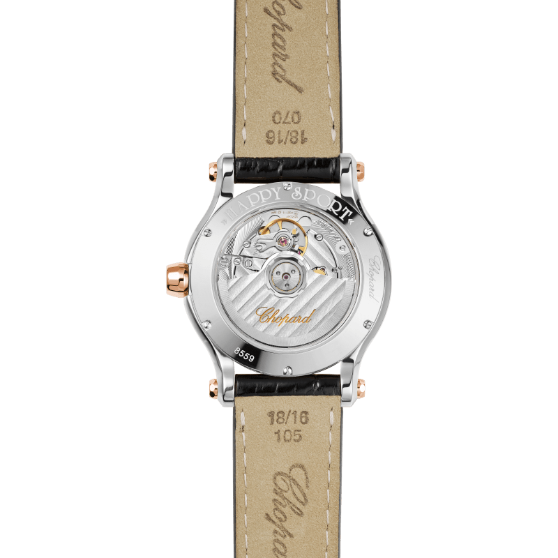 Chopard Happy Sport Women diamond watch BACK