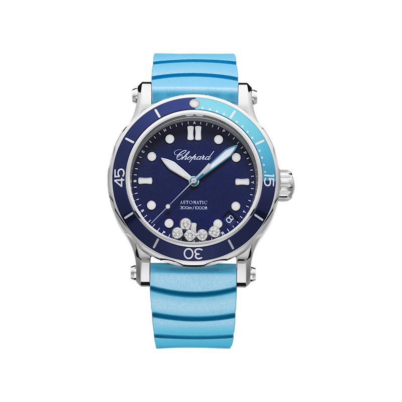 Chopard Happy Sport Women Diamond Watch Front view