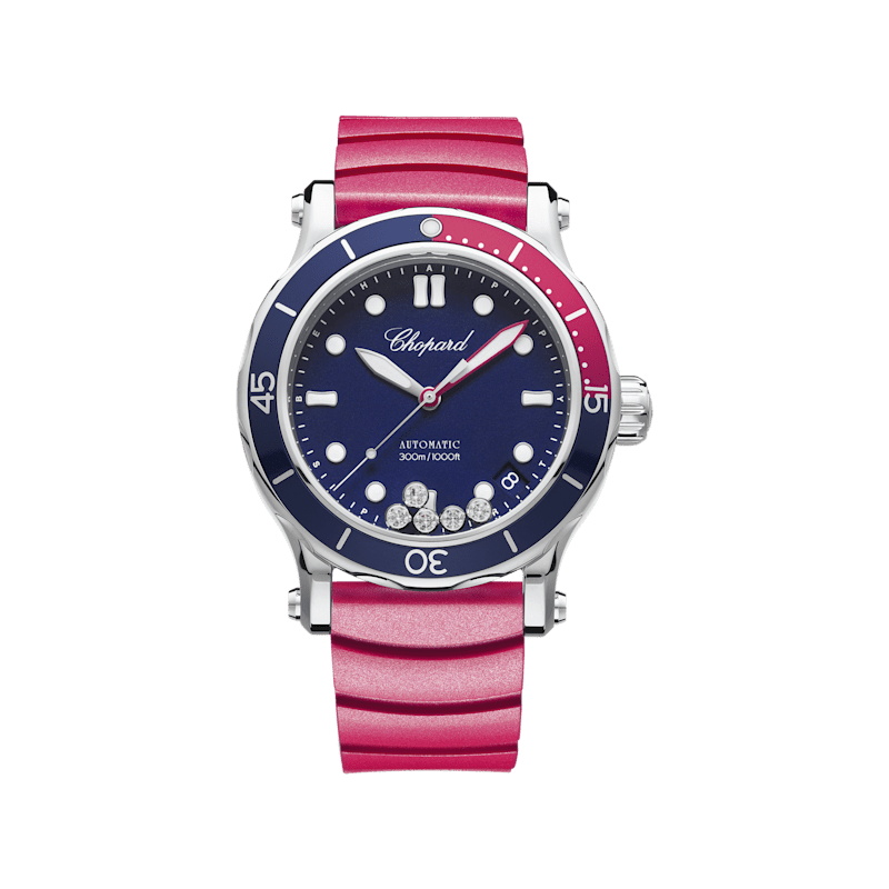 Chopard Happy Sport Women Diamond Watch Front view