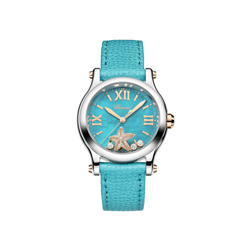 Chopard Happy Sport Women Diamond Watch Front view