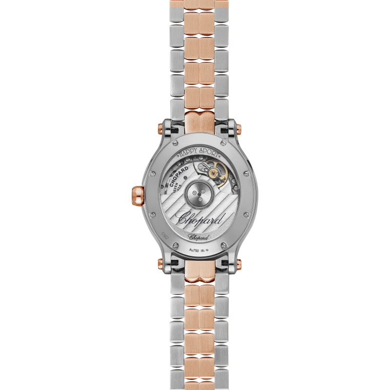 Chopard Happy Sport Women diamond watch BACK