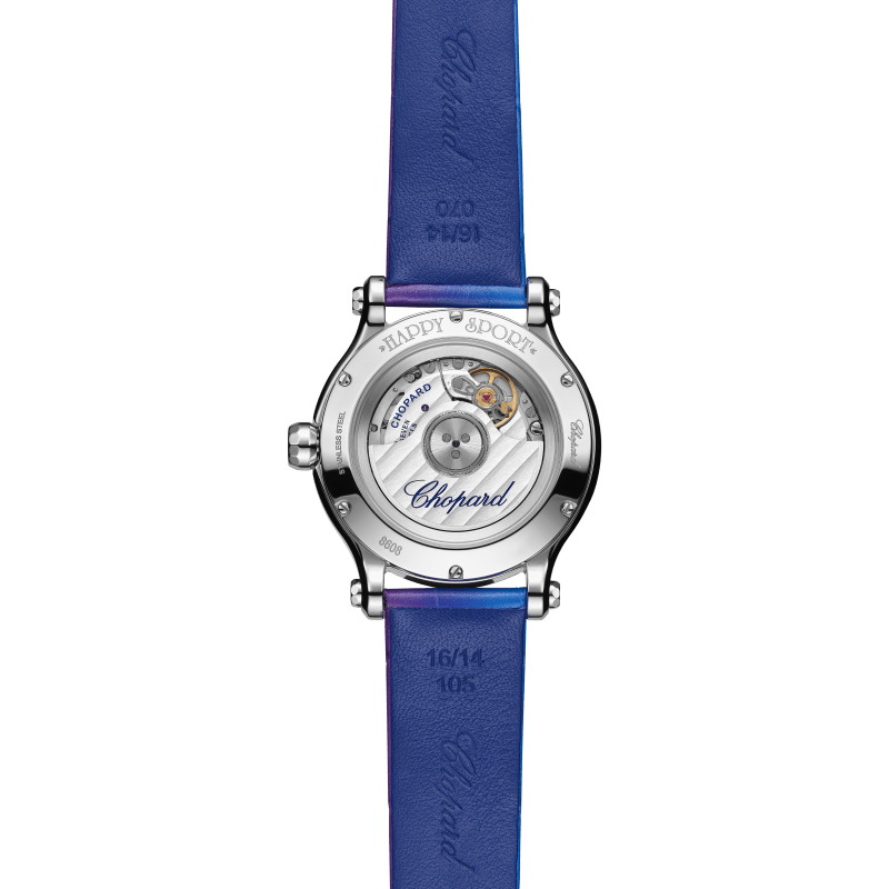 Chopard Happy Sport Women diamond watch BACK