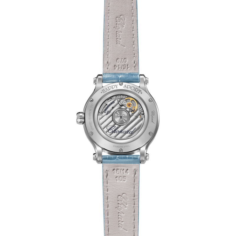 Chopard Happy Sport Women diamond watch BACK