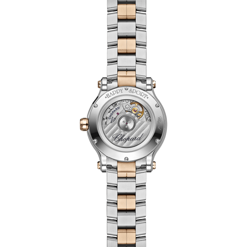 Chopard Happy Sport Women diamond watch BACK