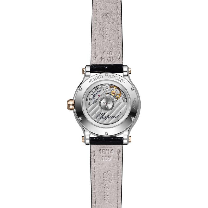 Chopard Happy Sport Women diamond watch BACK
