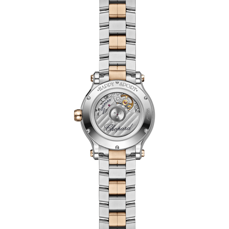 Chopard Happy Sport Damen diamond watch BACK