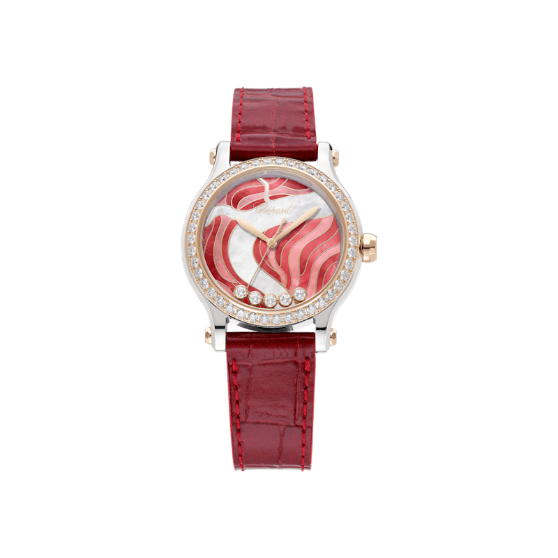 Chopard Happy Sport腕表 女士 腕表 正面视图