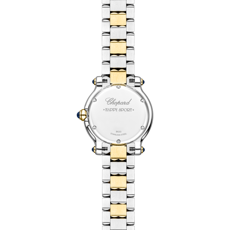 Chopard Happy Sport Women Diamond Watch  Back view