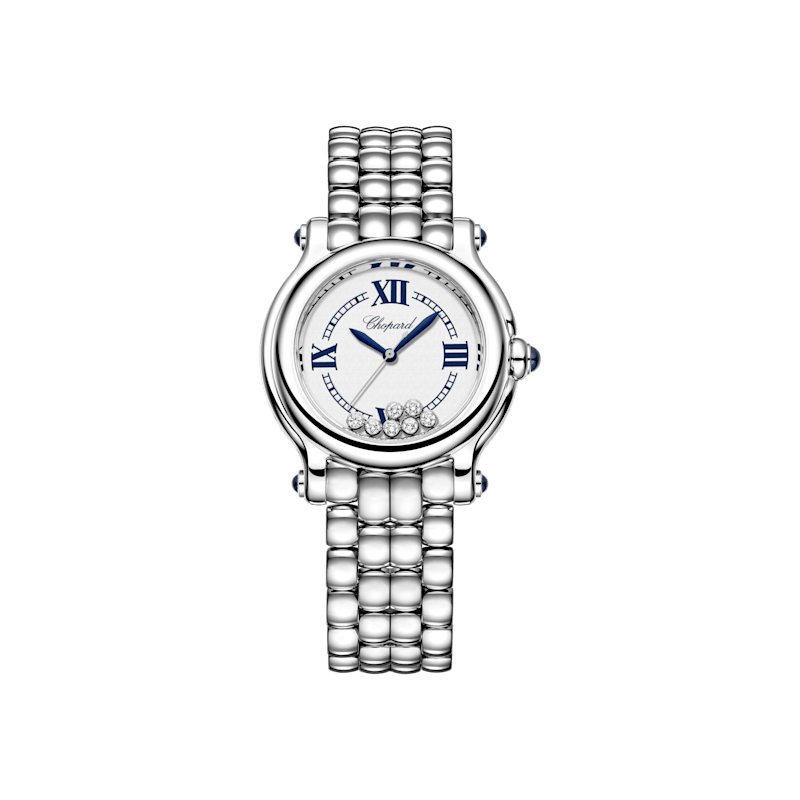 Chopard Happy Sport Unisex Diamond Watch Front view