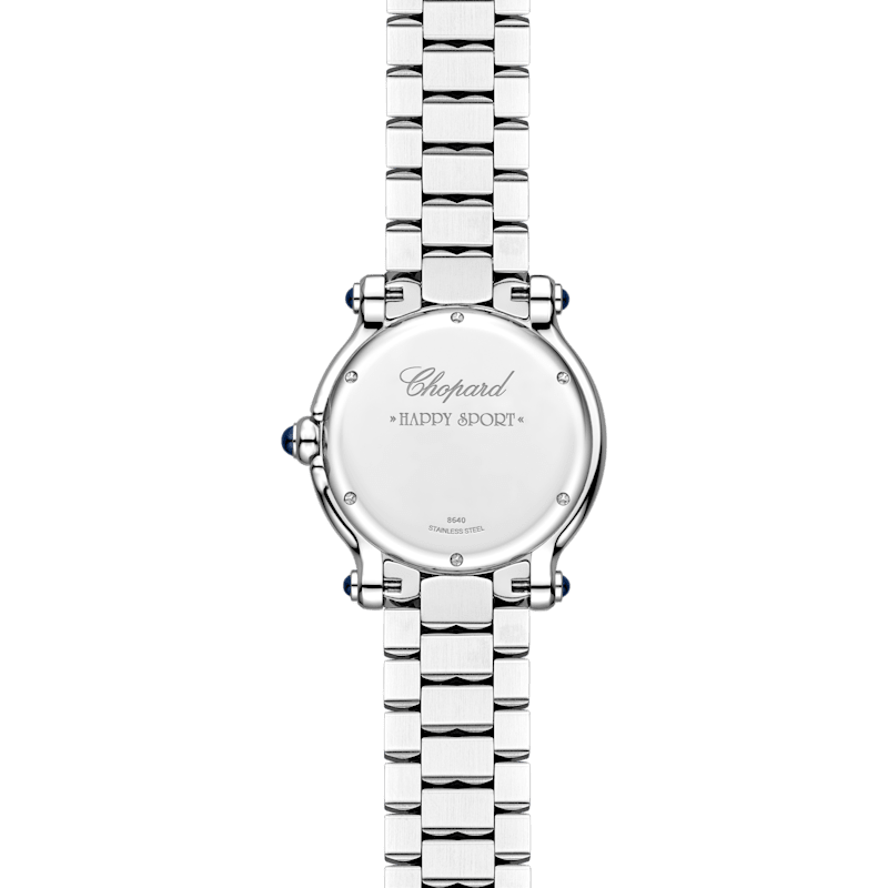 Chopard Happy Sport Unisex Diamond Watch  Back view
