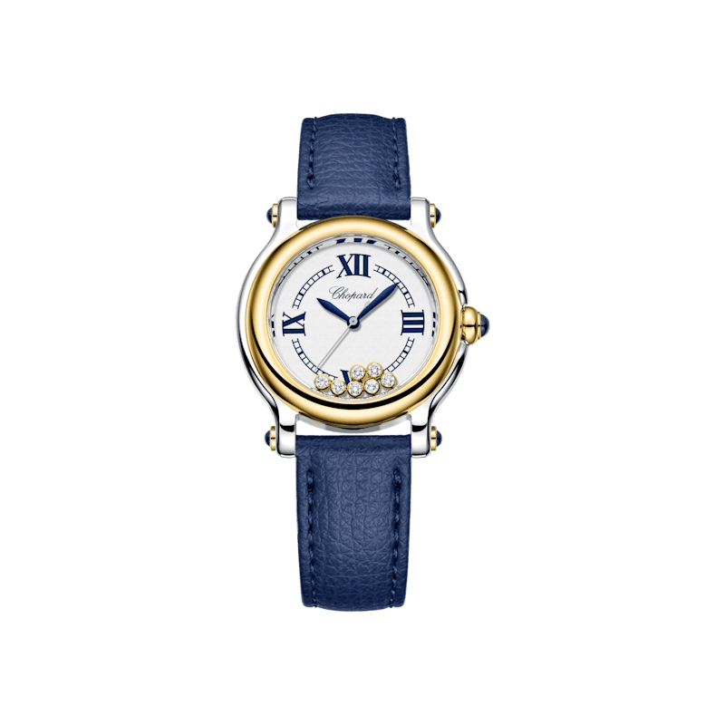 Chopard Happy Sport Unisex Diamond Watch Front view
