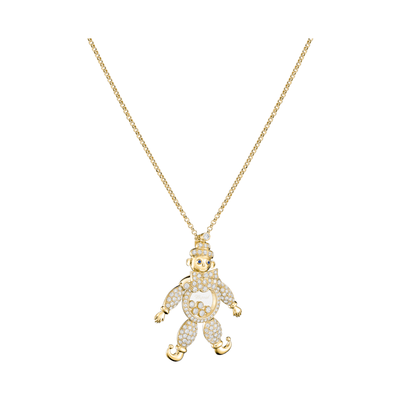 Chopard - Diamond Pendant HAPPY CLOWN 794674-0006  3/4 view
