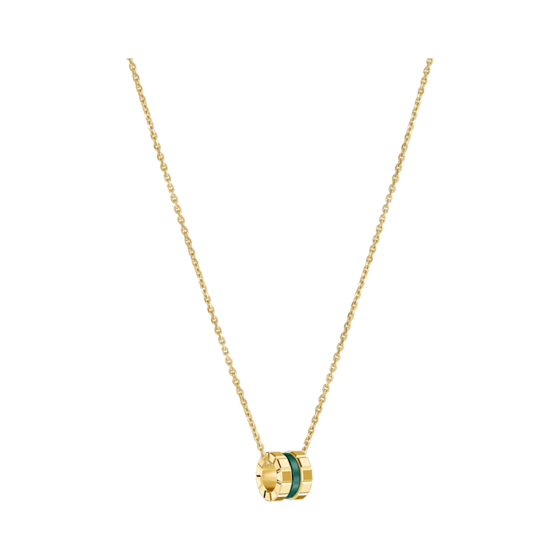 Chopard - Pendant Ice Cube Green HyCeram&reg; Pendant 797005-9003  3/4 view