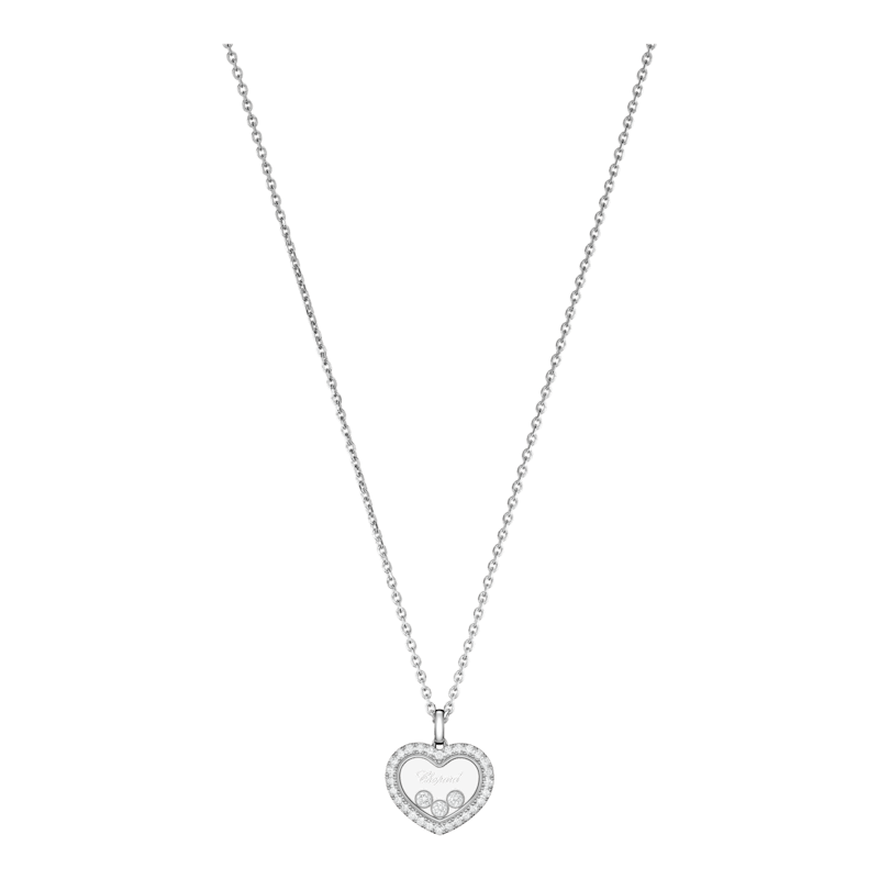 Chopard - Diamond Pendant Happy Diamonds Icons 79A193-1201 front view