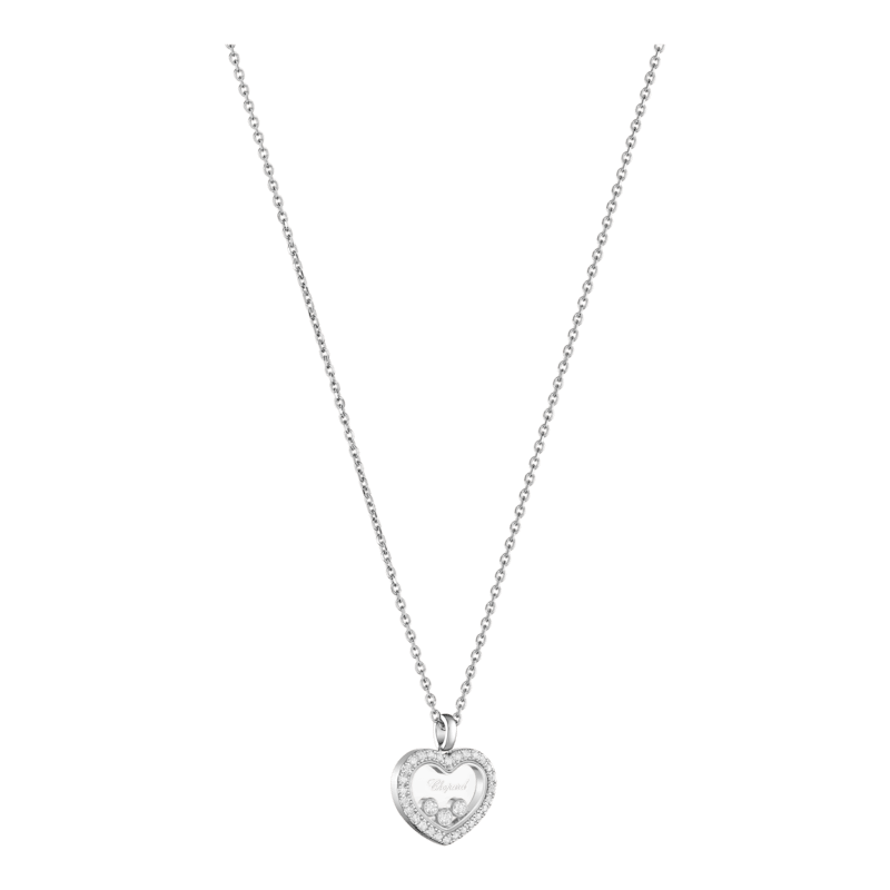 Chopard - Colgante Diamantes Happy Diamonds Icons 79A193-1201  Vista 3/4