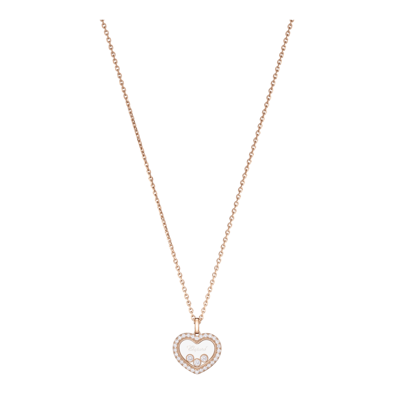 Chopard - Diamond Pendant Happy Diamonds Icons 79A193-5201 front view