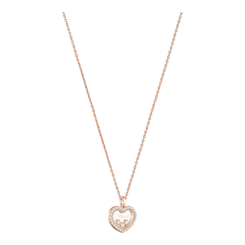 Chopard - Colgante Diamantes Happy Diamonds Icons 79A193-5201  Vista 3/4