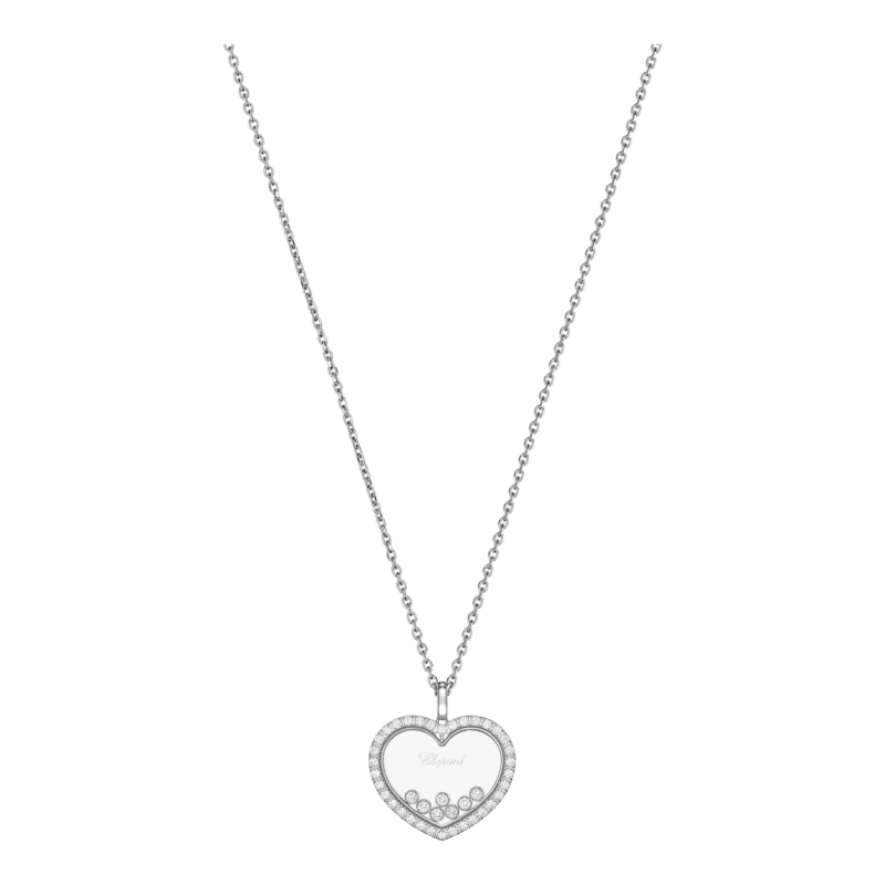 Chopard - Diamond Pendant Happy Diamonds Icons 79A194-1201 front view