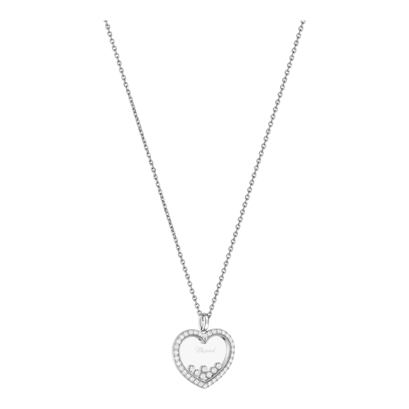 Chopard - Diamond Pendant Happy Diamonds Icons 79A194-1201  3/4 view