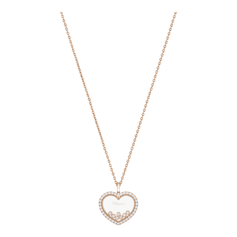 Chopard - Diamond Pendant Happy Diamonds Icons 79A194-5201 front view