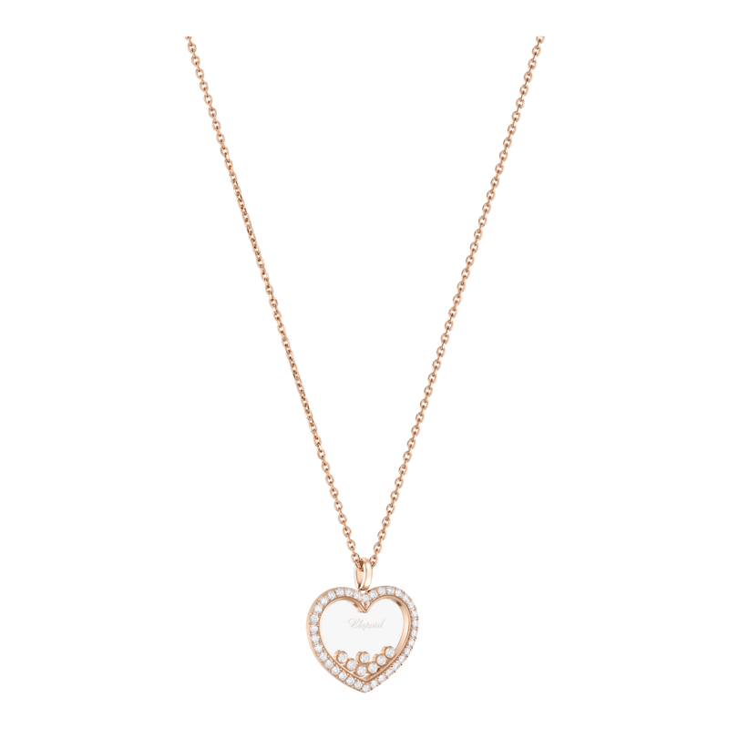 Chopard - Diamond Pendant Happy Diamonds Icons 79A194-5201  3/4 view
