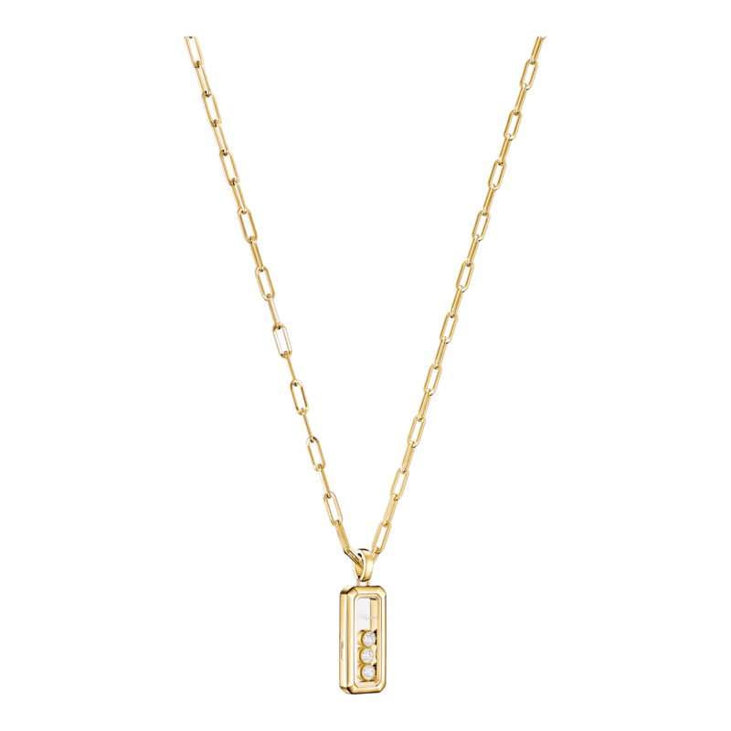 Chopard - Ciondolo Diamanti Happy Diamonds Icons 79A201-0001  Vista 3/4