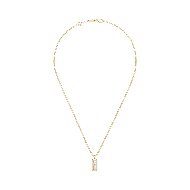 Chopard - Ciondolo Diamanti Happy Diamonds Icons 79A201-0001   Vista chiusa e curva