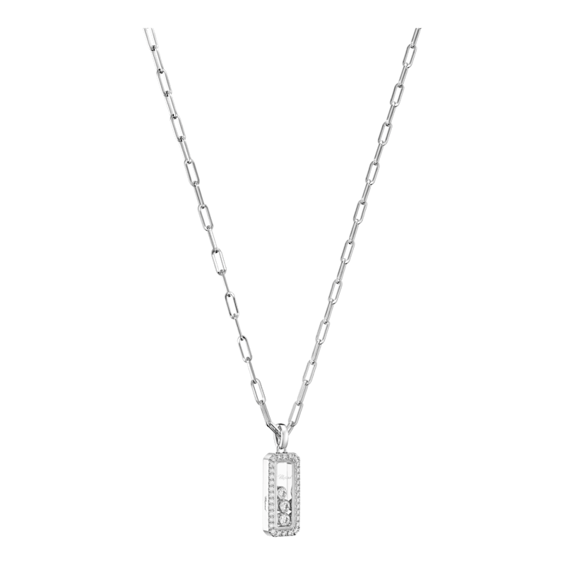 Chopard - Ciondolo Diamanti Happy Diamonds Icons 79A201-1201  Vista 3/4