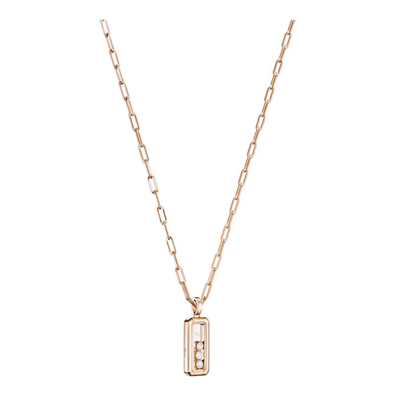 Chopard - Ciondolo Diamanti Happy Diamonds Icons 79A201-5001  Vista 3/4