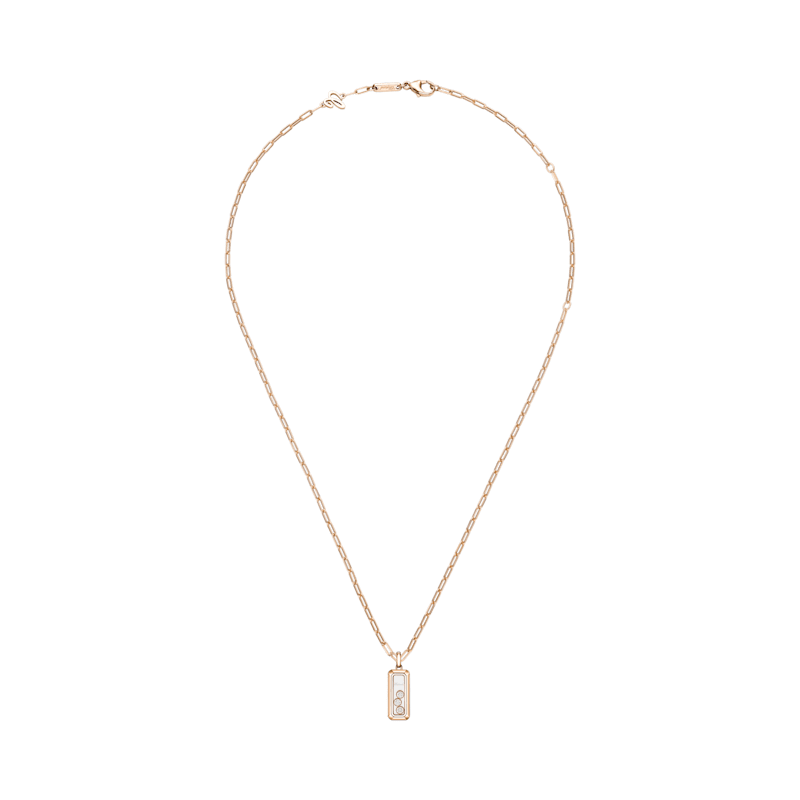 Chopard - Ciondolo Diamanti Happy Diamonds Icons 79A201-5001   Vista chiusa e curva