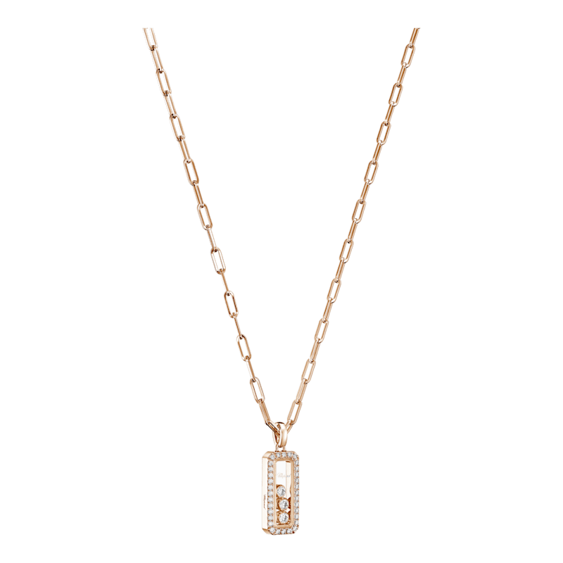 Chopard - Diamond Pendant Happy Diamonds Icons 79A201-5201  3/4 view