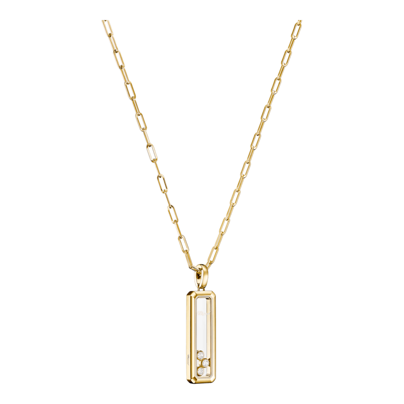 Chopard - Ciondolo Diamanti Happy Diamonds Icons 79A202-0001  Vista 3/4