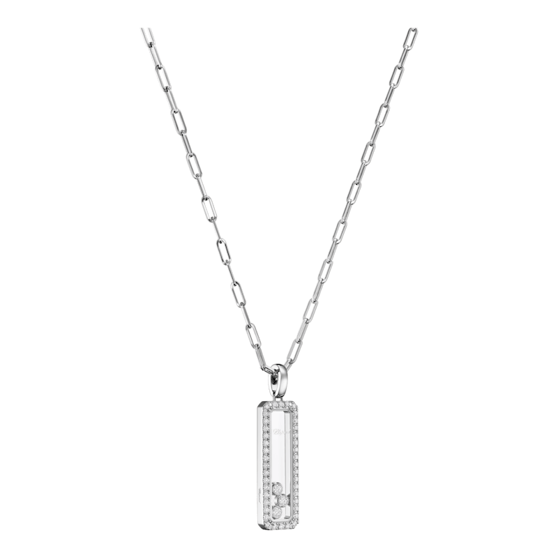Chopard - Ciondolo Diamanti Happy Diamonds Icons 79A202-1201  Vista 3/4