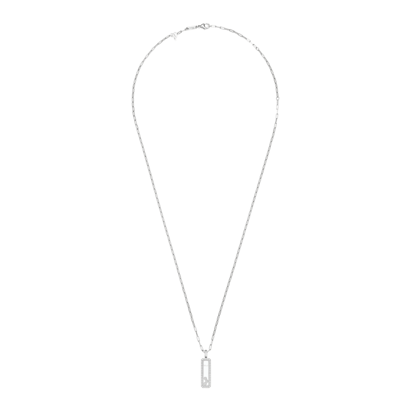 Chopard - Ciondolo Diamanti Happy Diamonds Icons 79A202-1201   Vista chiusa e curva