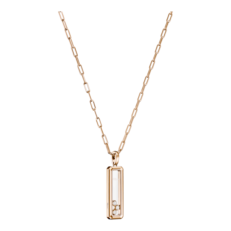 Chopard - Ciondolo Diamanti Happy Diamonds Icons 79A202-5001  Vista 3/4