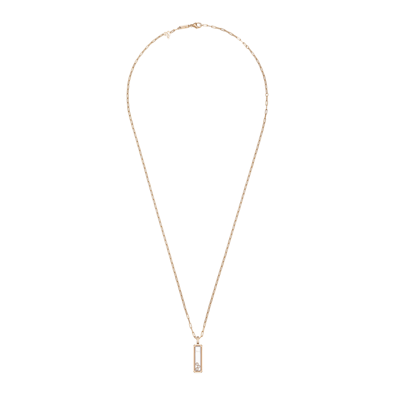 Chopard - Ciondolo Diamanti Happy Diamonds Icons 79A202-5001   Vista chiusa e curva