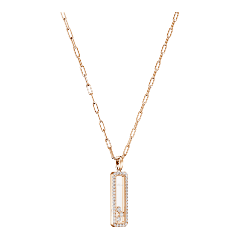 Chopard - Diamond Pendant Happy Diamonds Icons 79A202-5201  3/4 view